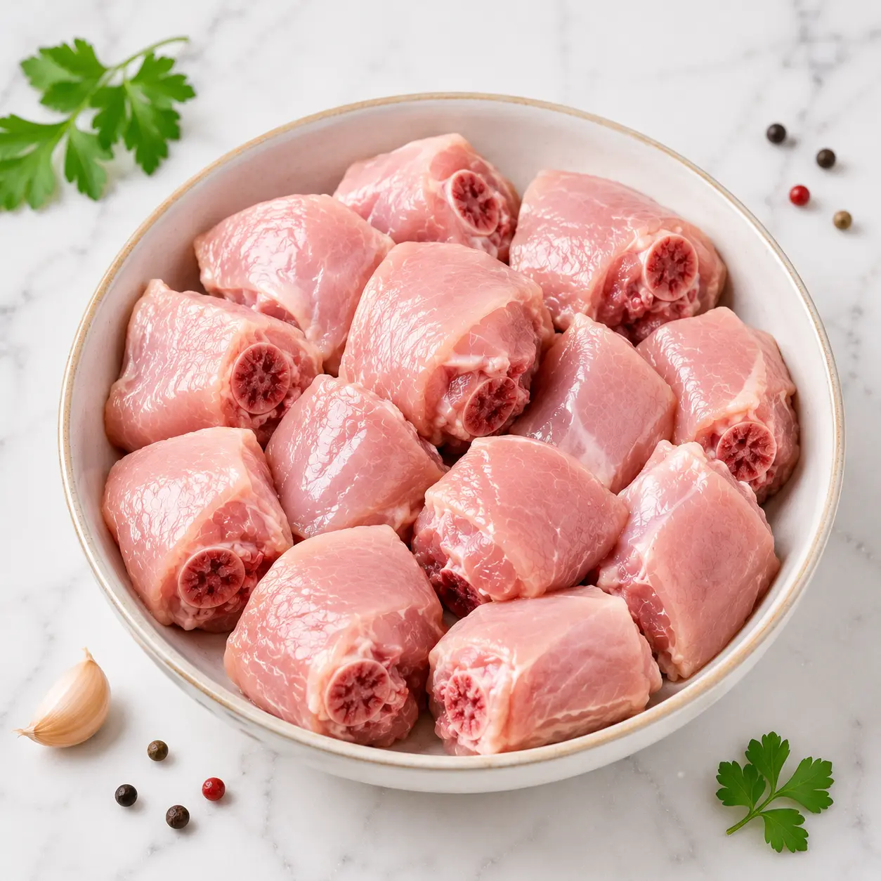 CHICKEN CURRY CUT (WITH BONE) - SKINLESS